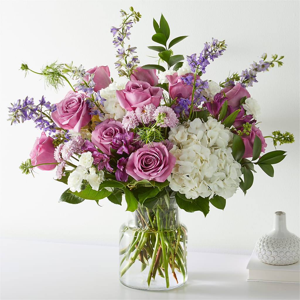 Violet Caress Bouquet – Accents By Jenny, Park Ridge IL