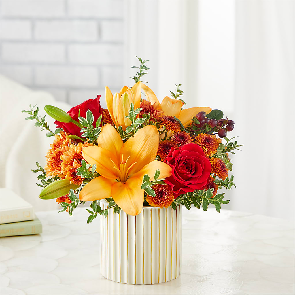 Scarlet Skies Bouquet – Accents By Jenny, Park Ridge IL