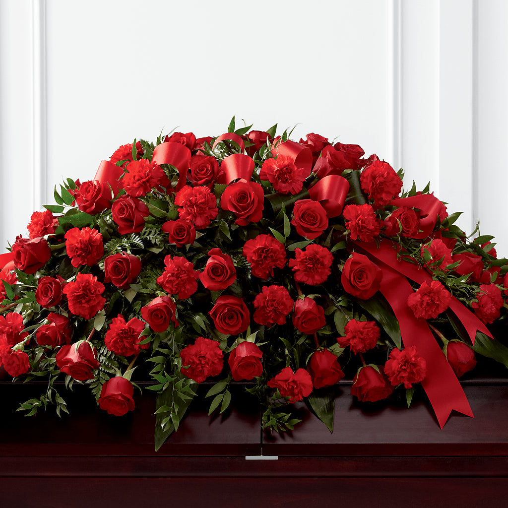 Tribute of Life Casket Spray – Accents By Jenny, Park Ridge IL
