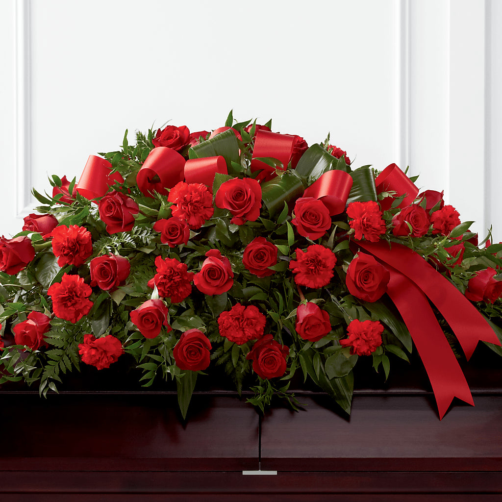 Tribute of Life Casket Spray – Accents By Jenny, Park Ridge IL