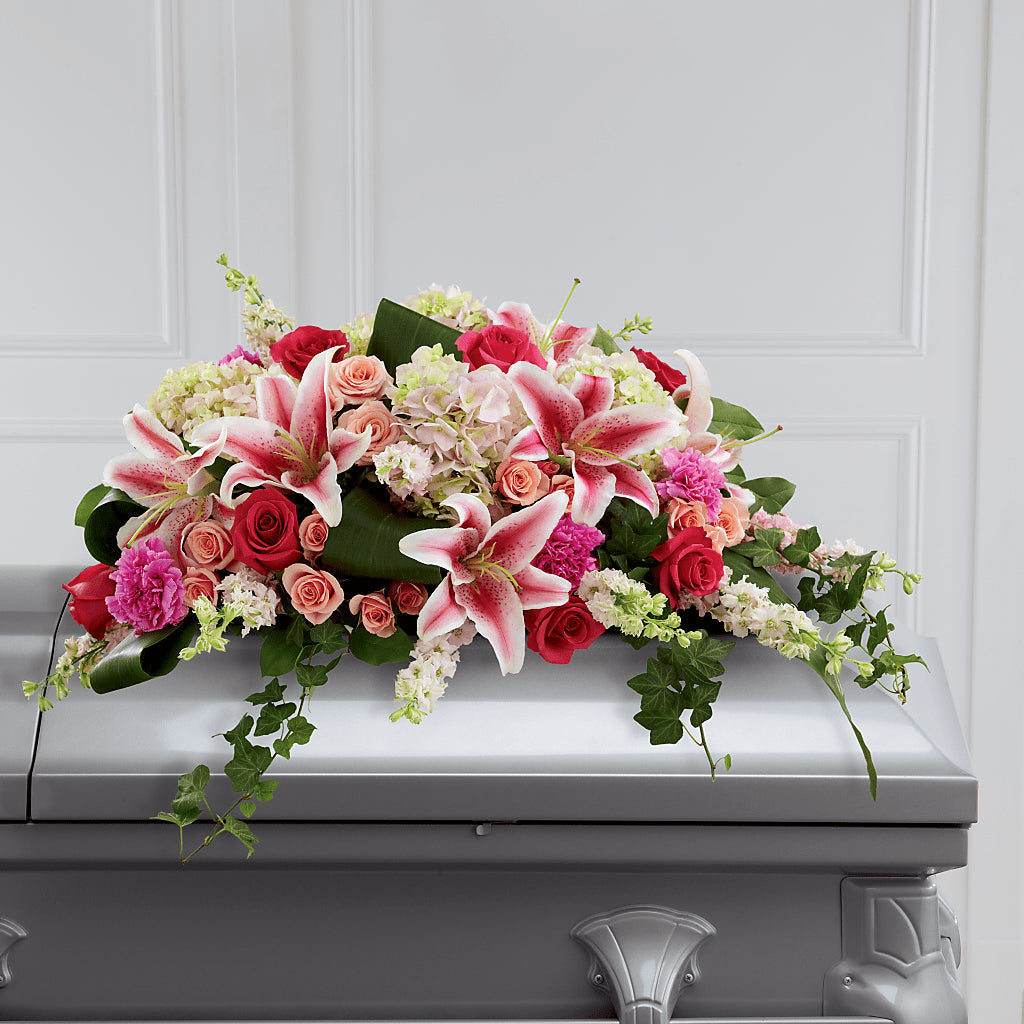 Splendid Grace Casket Spray – Accents By Jenny, Park Ridge IL