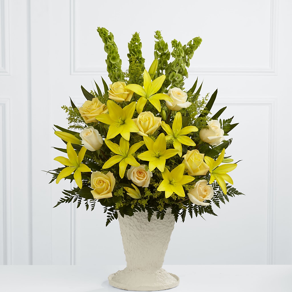 Golden Memories Arrangement – Accents By Jenny, Park Ridge IL