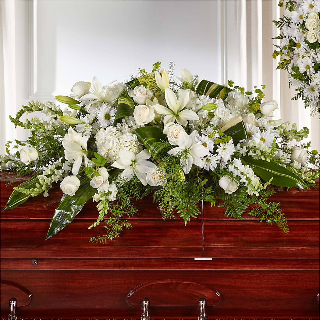 Abundance Casket Spray – Accents By Jenny, Park Ridge IL