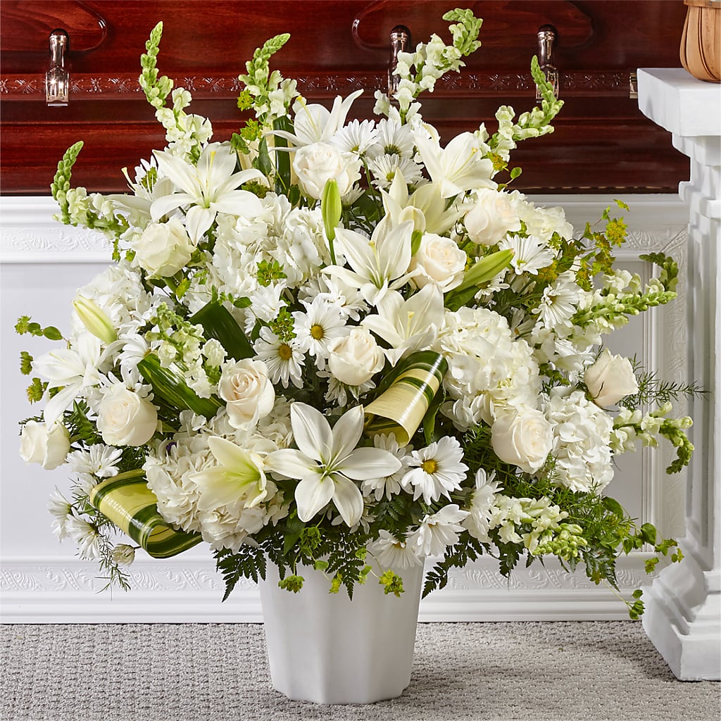 Thoughts of Tranquility Floor Basket – Accents By Jenny, Park Ridge IL