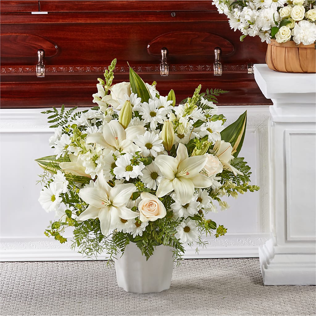 Thoughts of Tranquility Floor Basket – Accents By Jenny, Park Ridge IL