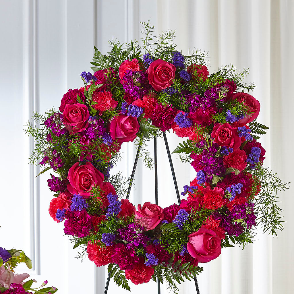 Calming Colors Wreath – Accents By Jenny, Park Ridge IL