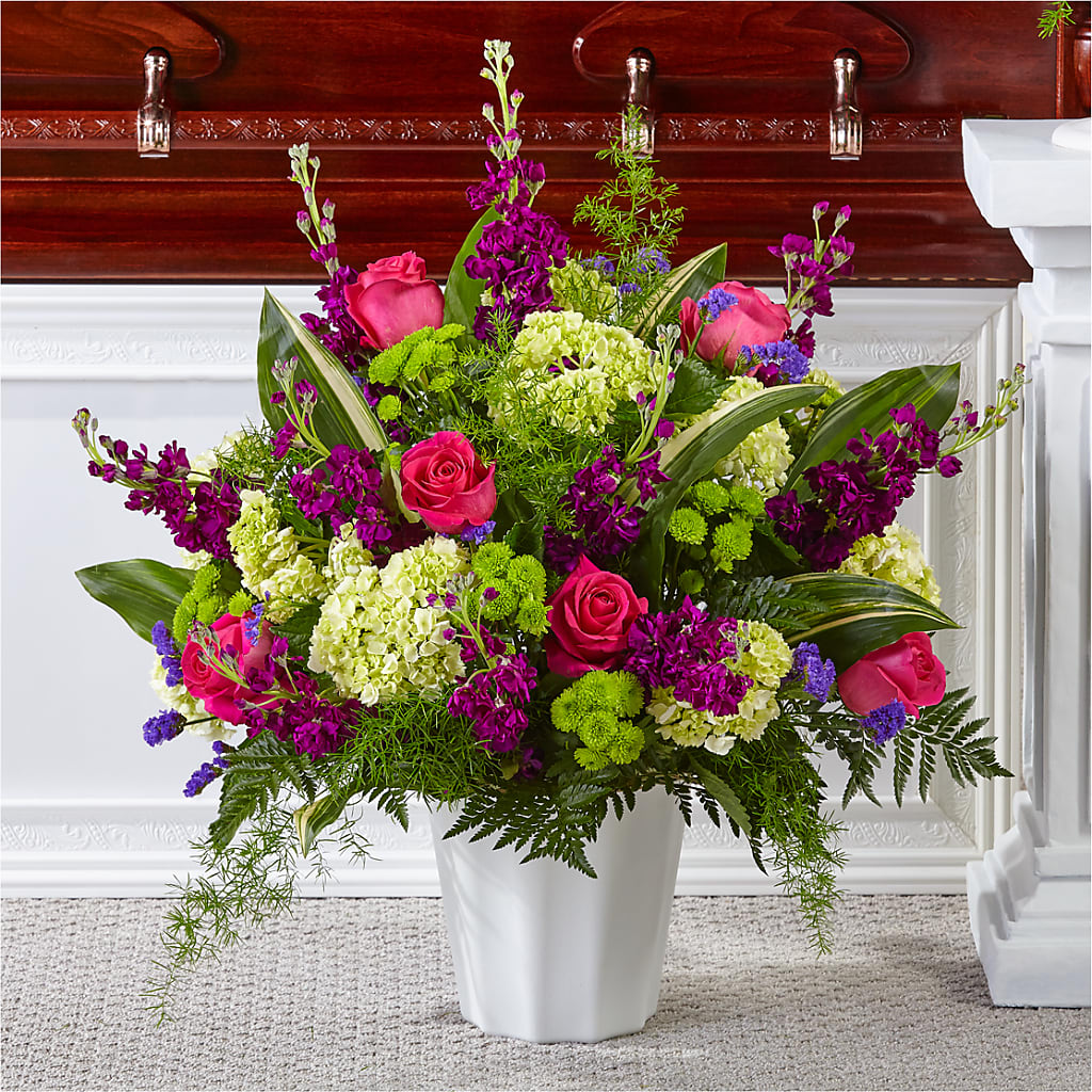 Beautiful Horizons Floor Basket – Accents By Jenny, Park Ridge IL