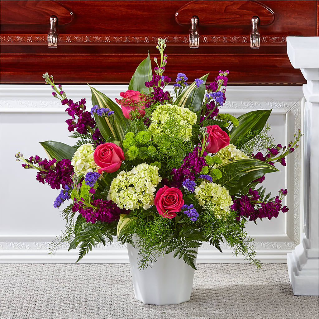 Beautiful Horizons Floor Basket – Accents By Jenny, Park Ridge IL