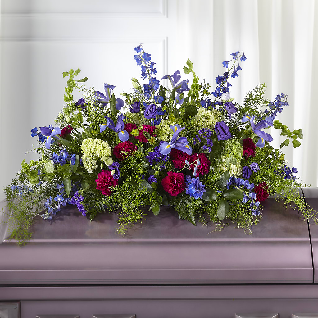 Always Treasured Casket Spray – Accents By Jenny, Park Ridge IL