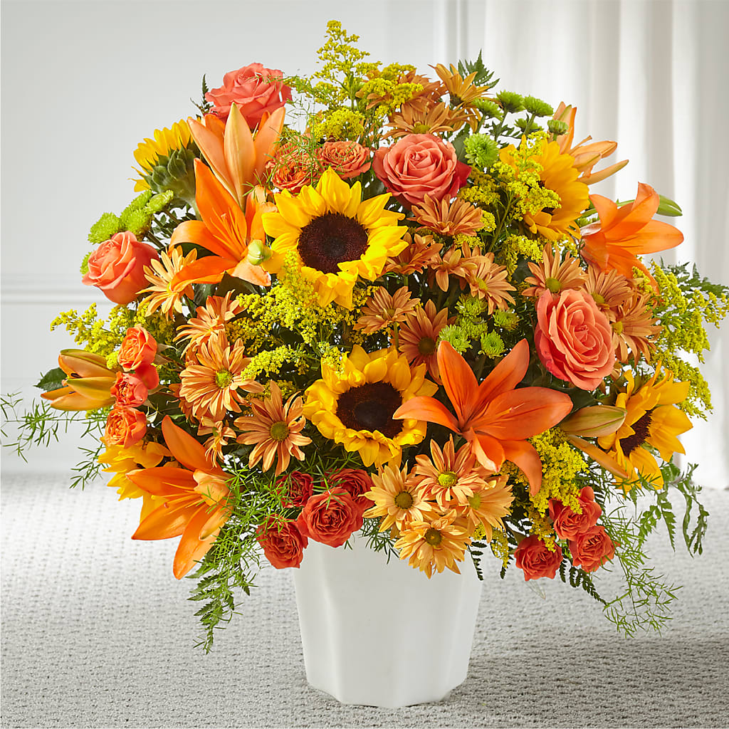 Harvest Thoughts Floor Basket – Accents By Jenny, Park Ridge IL