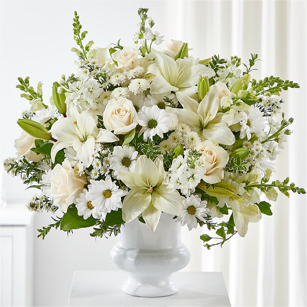 Uplifting Urn Arrangement – Accents By Jenny, Park Ridge IL