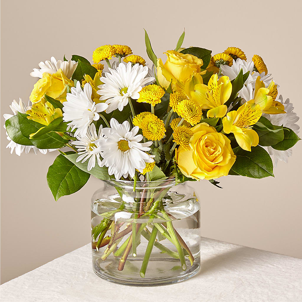 Sunny Sentiments Bouquet – Accents By Jenny, Park Ridge IL