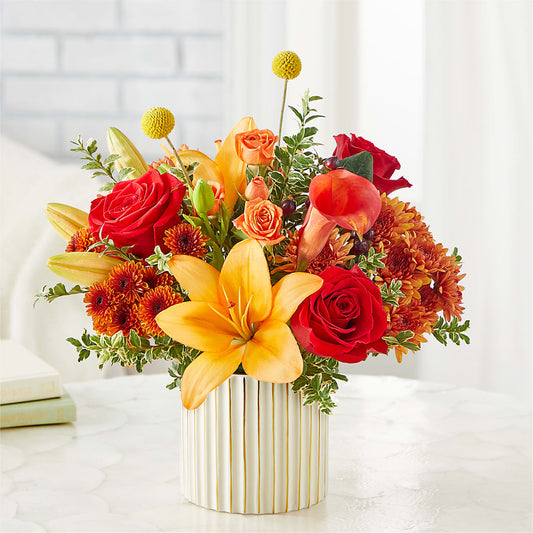 Scarlet Skies Bouquet –  Accents By Jenny, Park Ridge IL