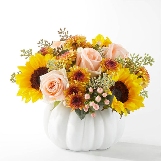 Pumpkin to Talk About Bouquet –  Accents By Jenny, Park Ridge IL