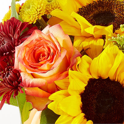 Golden Gourd Pumpkin Bouquet –  Accents By Jenny, Park Ridge IL