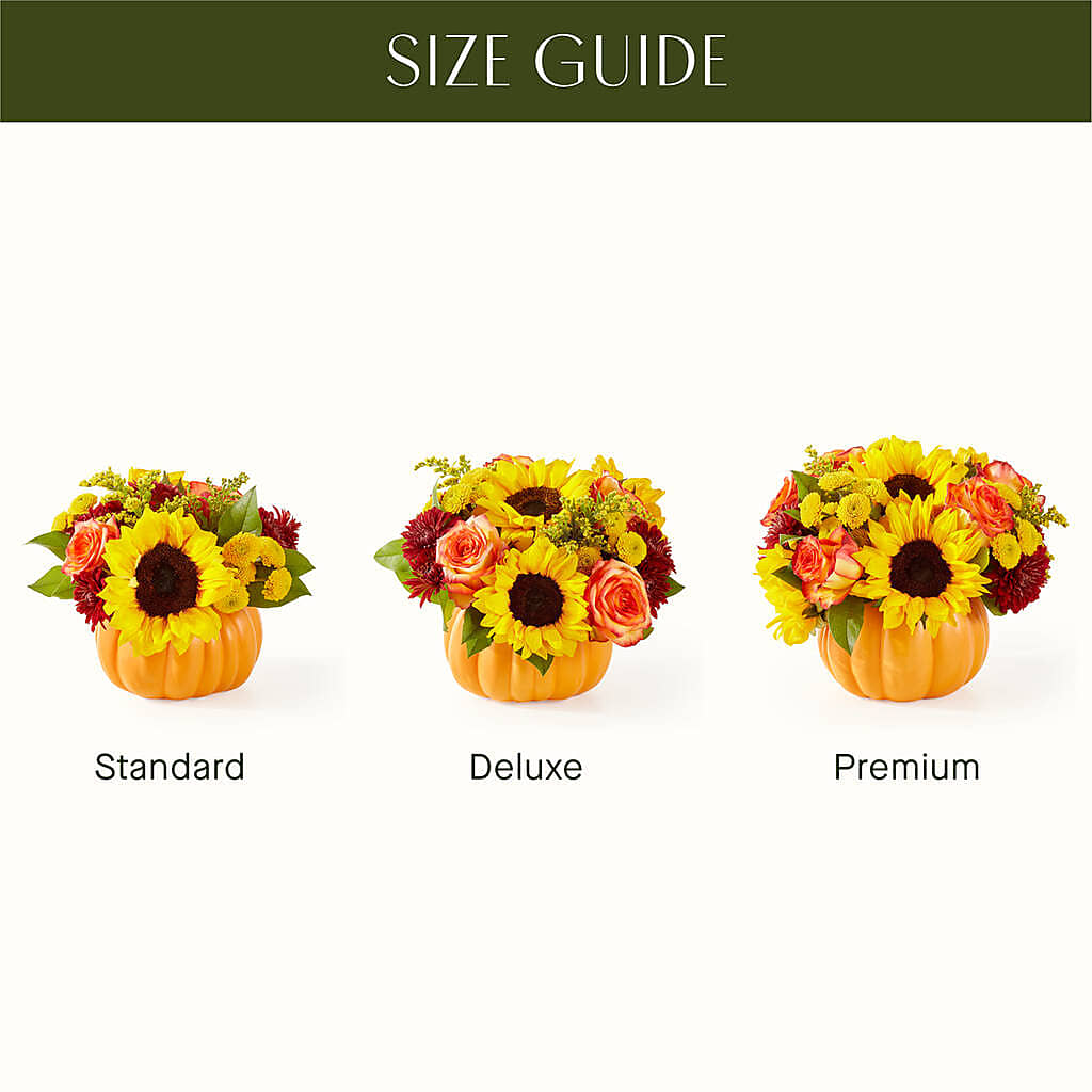 Golden Gourd Pumpkin Bouquet –  Accents By Jenny, Park Ridge IL