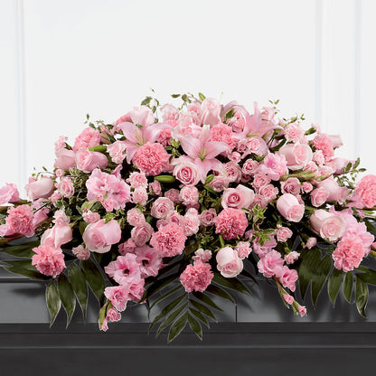 Garden of Comfort Casket Spray (Standard) –  Accents By Jenny, Park Ridge IL
