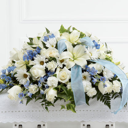 Tender Treasure Casket Spray –  Accents By Jenny, Park Ridge IL