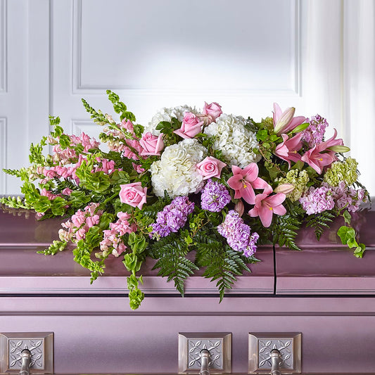Life's Gratitude Casket Spray –  Accents By Jenny, Park Ridge IL