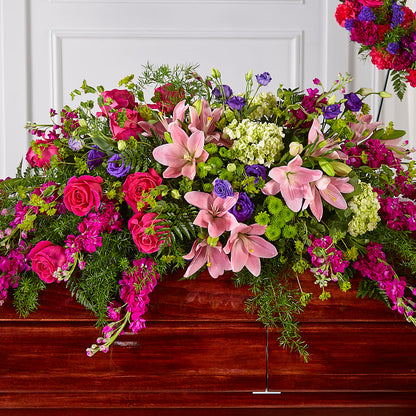 Radiant Tribute Casket Spray –  Accents By Jenny, Park Ridge IL