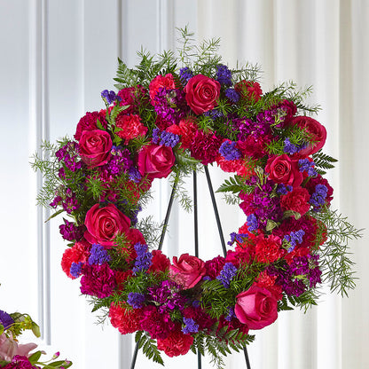 Calming Colors Wreath –  Accents By Jenny, Park Ridge IL