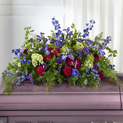 Always Treasured Casket Spray –  Accents By Jenny, Park Ridge IL