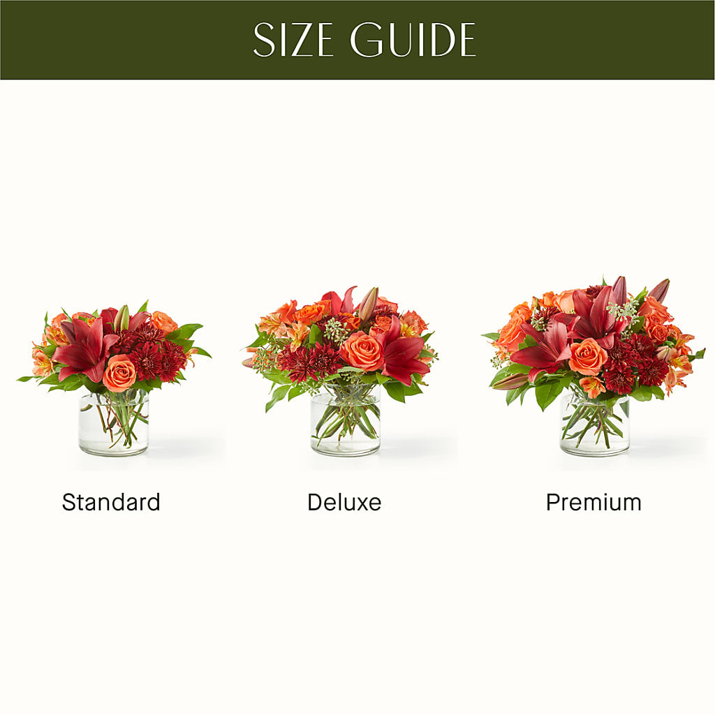 Crimson Leaves Bouquet –  Accents By Jenny, Park Ridge IL