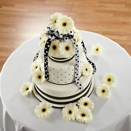 Simple Sophistication Cake Décor –  Accents By Jenny, Park Ridge IL