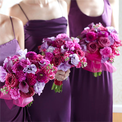 Bridesmaid's Garden Bouquet –  Accents By Jenny, Park Ridge IL